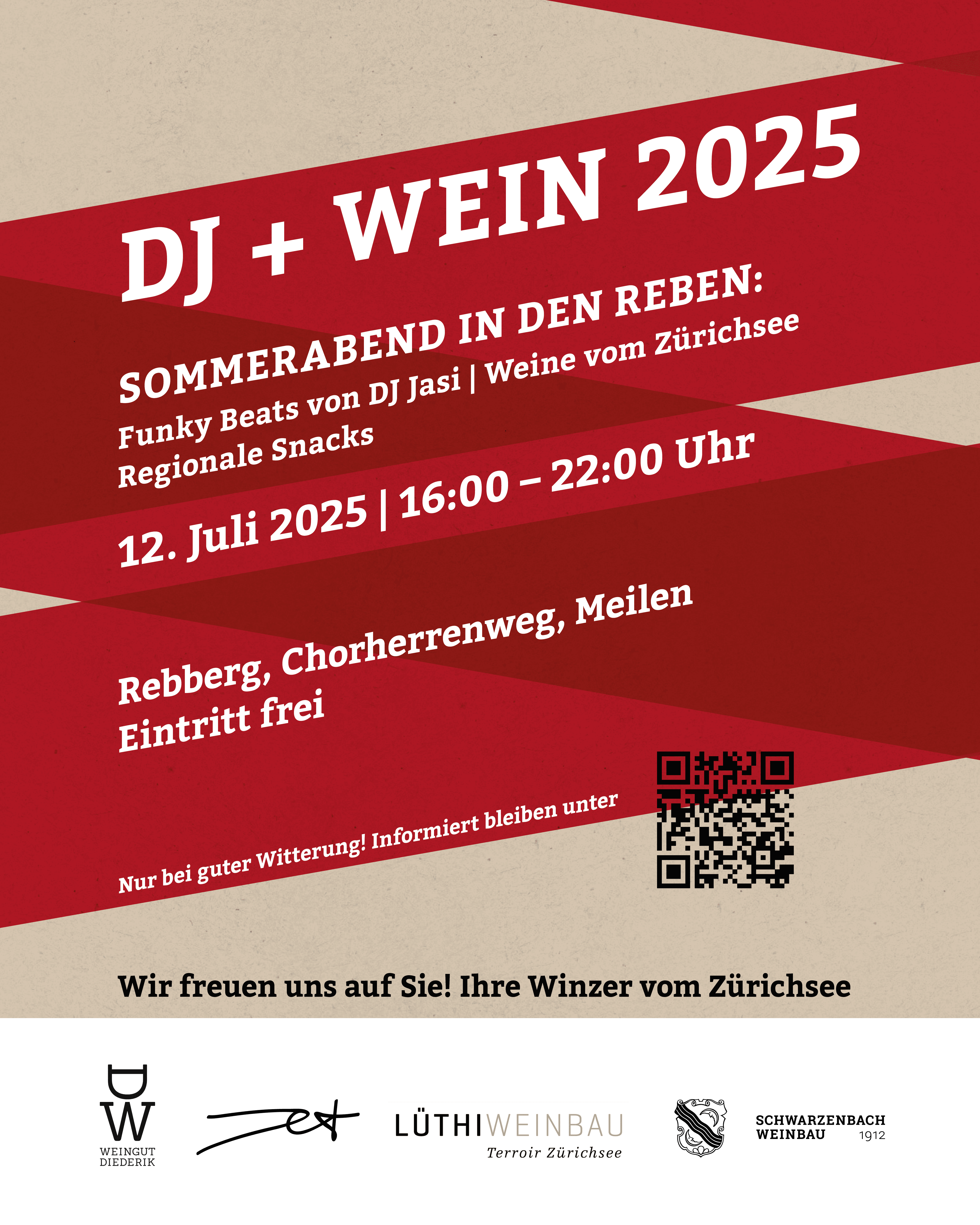DJ + Wein, Schwarzenbach Weinbau