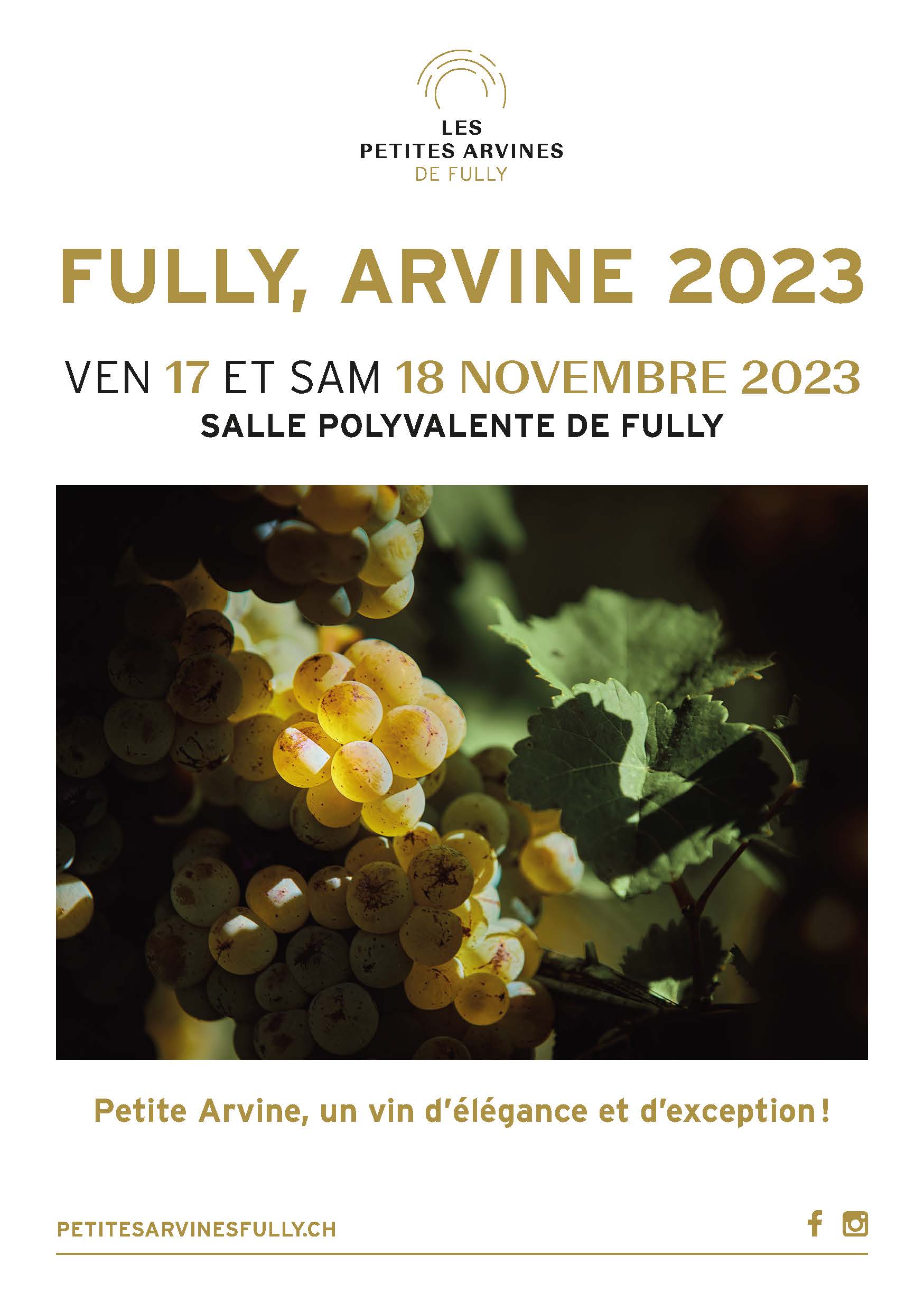 Flyer Fully, Arvine 2023 ©Christine Dudle Crevoisier