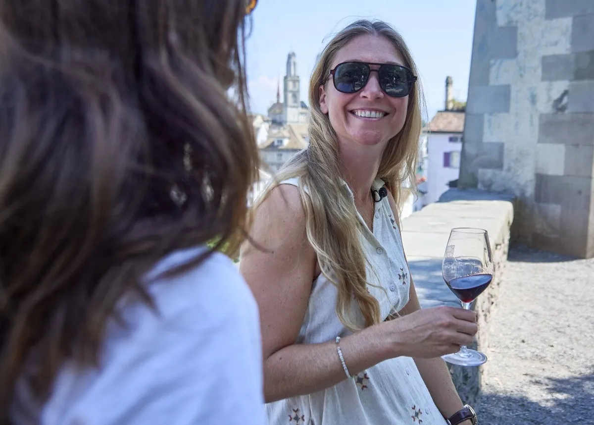 Schweizer Wein im Sommer